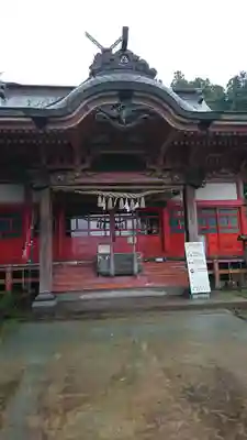 飯野川亀ヶ森八幡神社の本殿・本堂