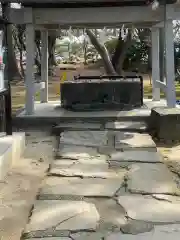 篠山神社の手水