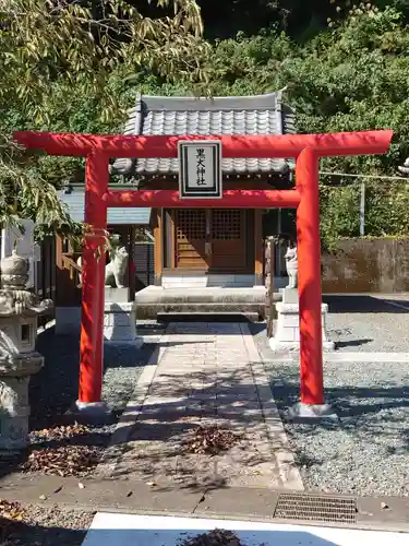 黒犬神社の鳥居