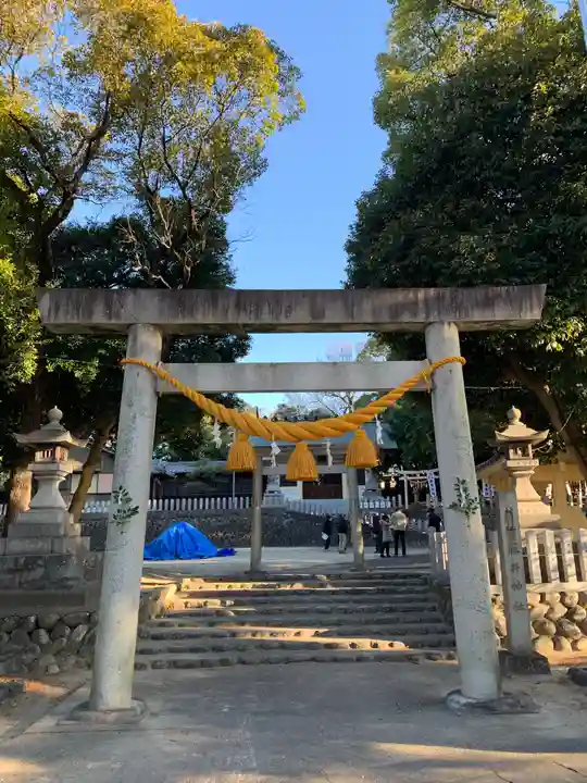 藤井神社(追分藤井神社)の鳥居