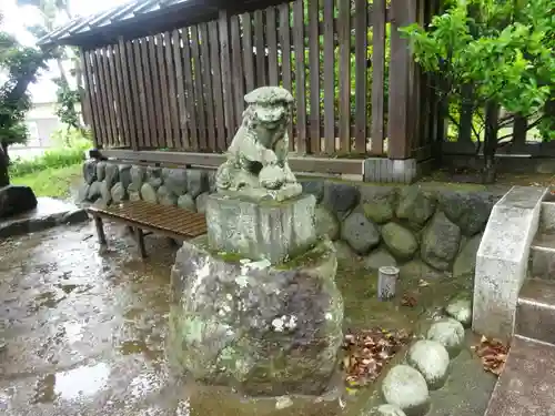 片瀬諏訪神社の狛犬