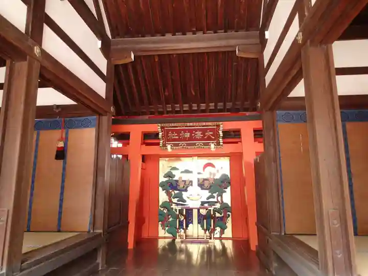 大海神社(住吉大社摂社)の本殿・本堂