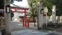 率川神社(大神神社摂社)の鳥居