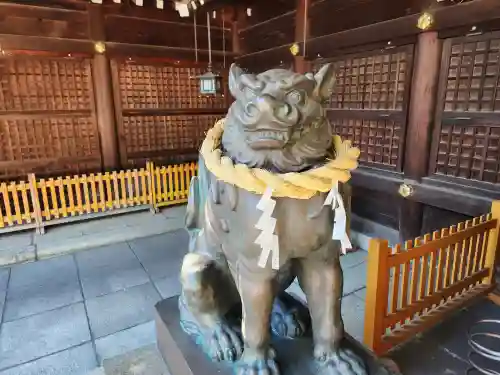 兵庫縣姫路護國神社の狛犬