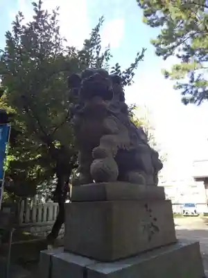 八幡神社の狛犬