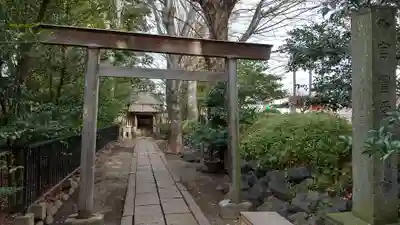 伊勢神社の鳥居