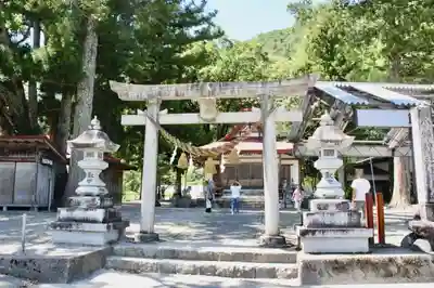 飯島八幡神社の鳥居
