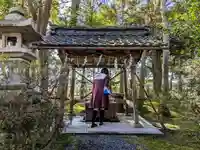 白鬚神社の手水舎