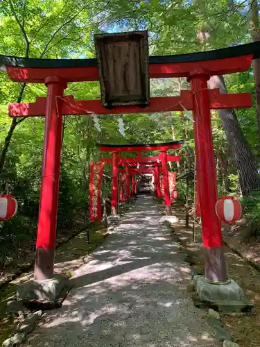 花巻温泉稲荷神社の鳥居