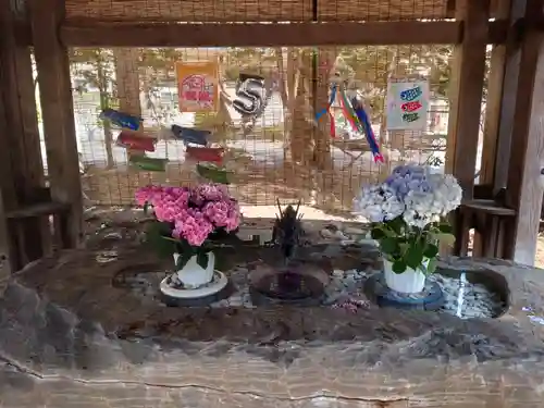 琴似神社の手水舎