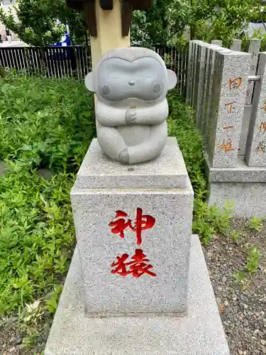 猿江神社の狛犬