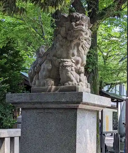 亀戸 香取神社の狛犬