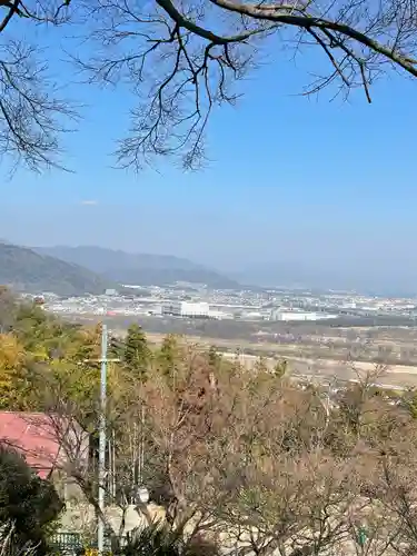 石清水八幡宮の景色