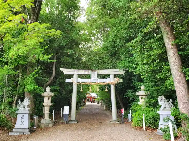 鴨神社の鳥居