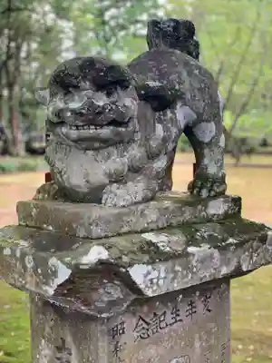木花神社の狛犬