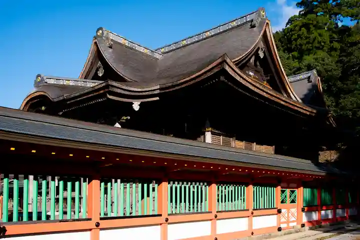 高良大社の本殿・本堂