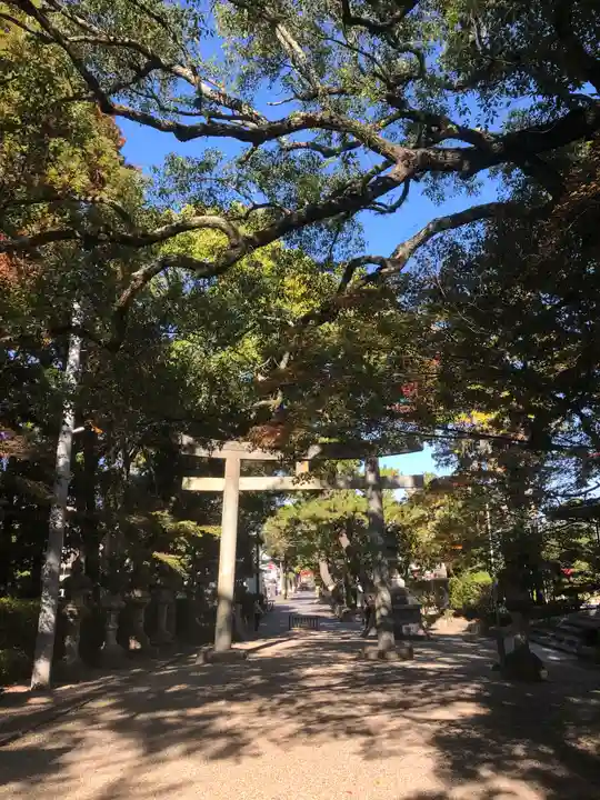 六所神社の鳥居