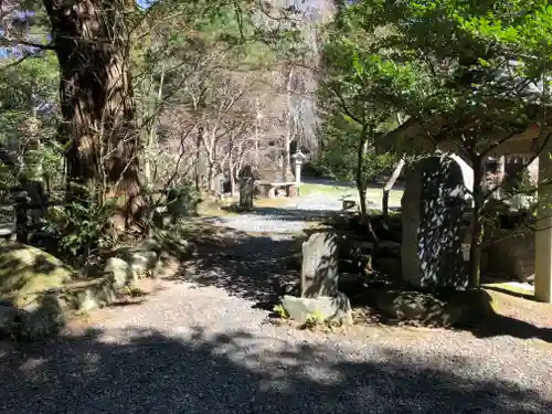 五所駒瀧神社の自然