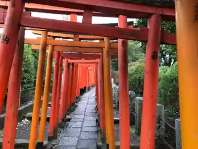 根津神社の鳥居