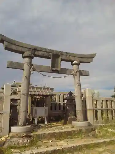 彌彦神社奥宮（御神廟）の鳥居