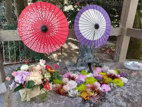 彌都加伎神社の手水舎