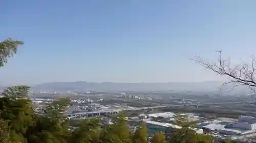 自玉手祭来酒解神社の自然