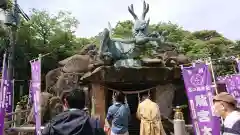 江島神社の狛犬