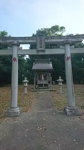 稲荷神社の鳥居