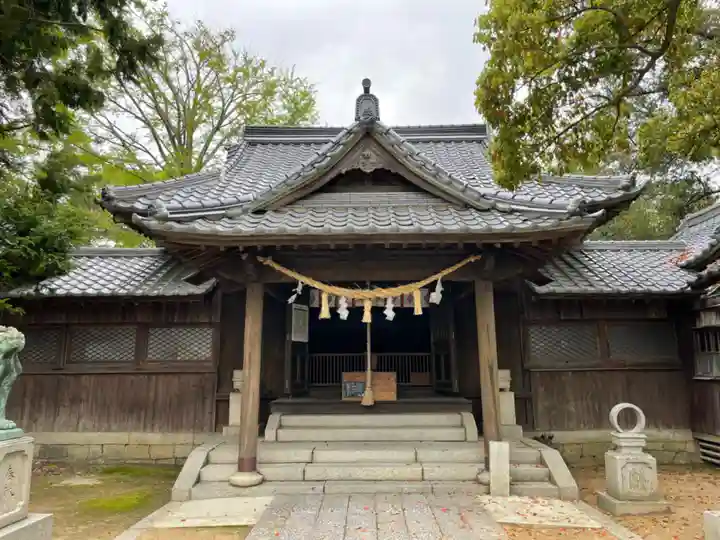 老松神社の本殿・本堂
