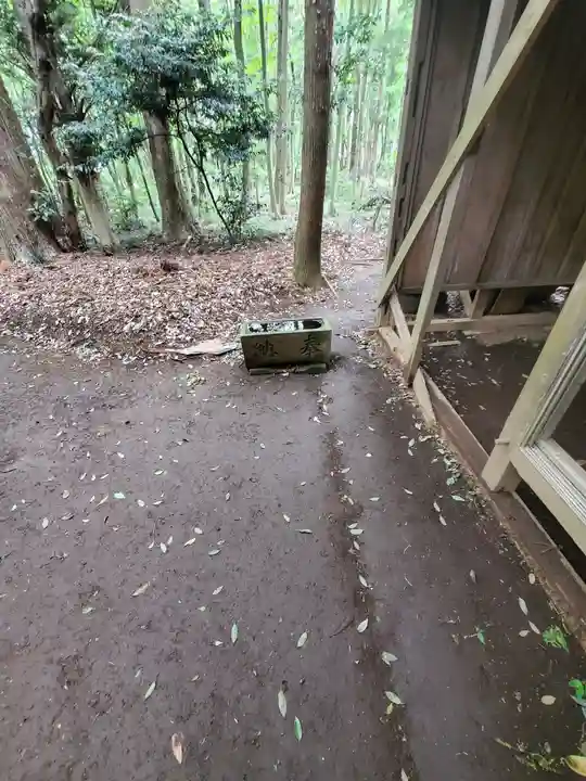 白幡神社の手水舎