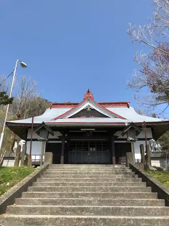 浦河神社の本殿・本堂