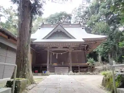 飯名神社の本殿・本堂