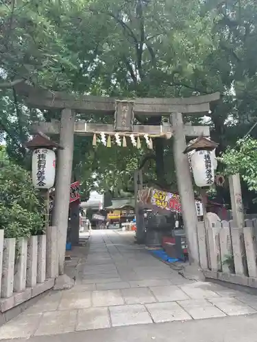 御幸森天神宮の鳥居