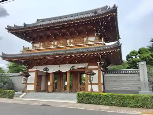 伝通院の山門・神門
