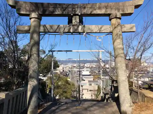 椎宮八幡神社の鳥居