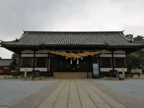 阿智神社の本殿・本堂