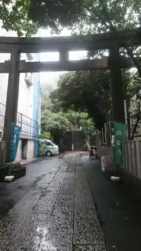 御田八幡神社の鳥居