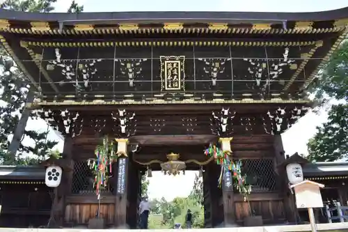 北野天満宮の山門・神門