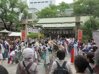 露天神社（お初天神）のお祭り