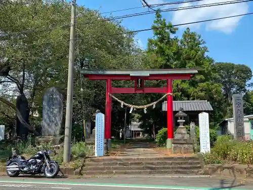 二宮赤城神社の鳥居