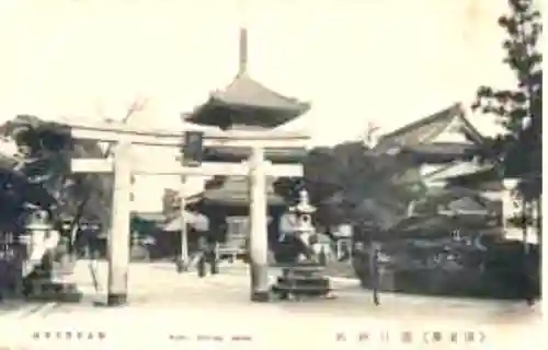 開口神社の鳥居