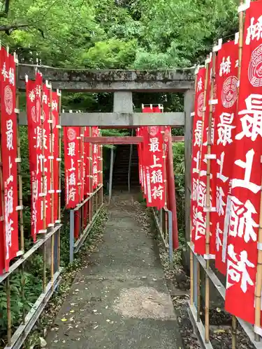 妙感寺の鳥居