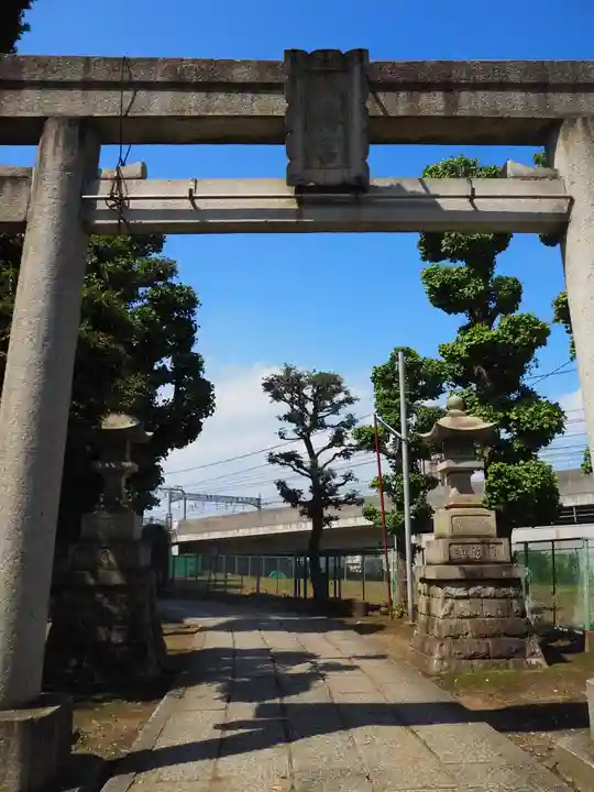 赤羽八幡神社の鳥居