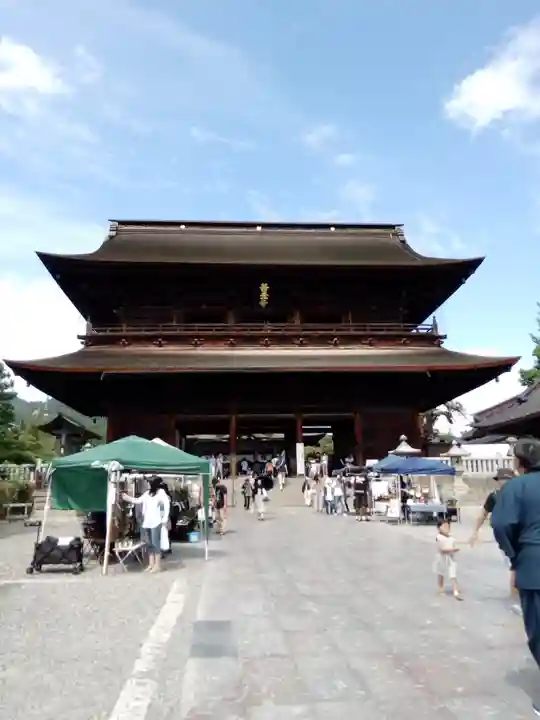 善光寺の山門・神門