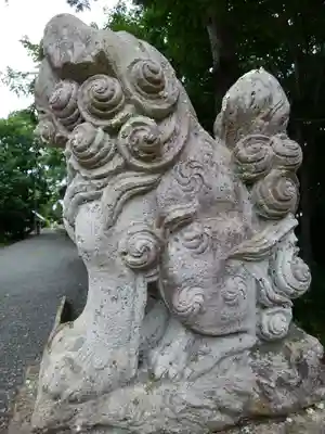 端野神社の狛犬