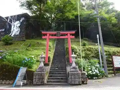 椎葉厳島神社の鳥居
