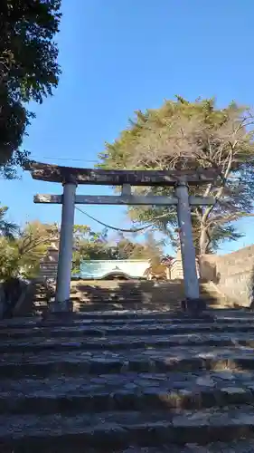 子鍬倉神社の鳥居