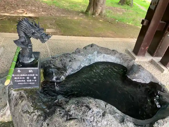 月寒神社の手水舎