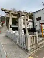 諏訪神社・諏訪山稲荷神社の鳥居
