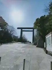 靖國神社の鳥居